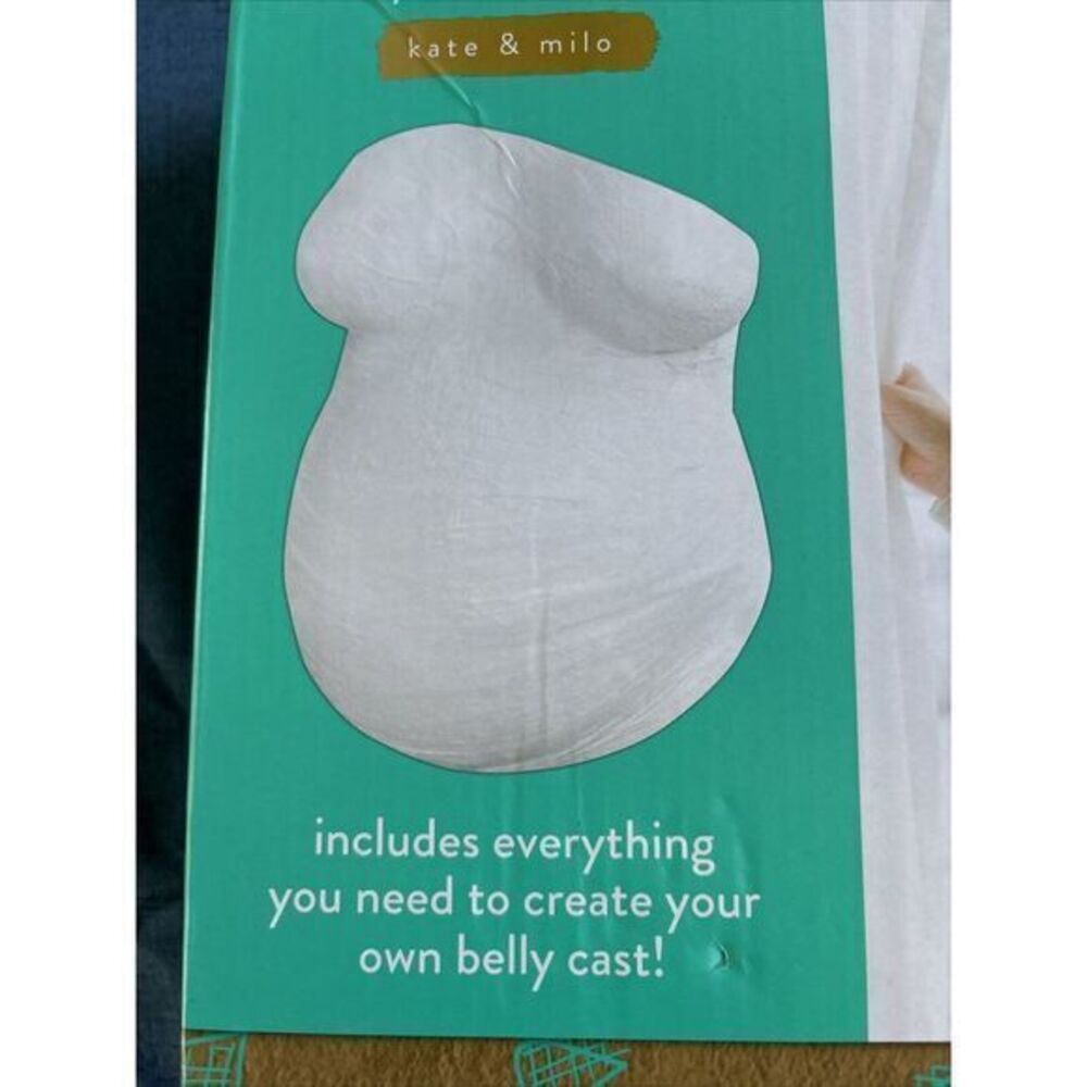 Kate & Milo Belly Casting Kit, Pregnancy Keepsake Making Kit Easy To Make - Picture 2 of 3